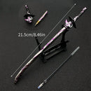 Caneta genshin impacto em metal