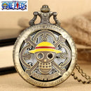 Relogio One Piece Vintage Bronze Pocket Watch