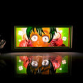Luminária de luz em papel diversos anime