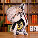 Pelucia Luffy, helicóptero, ás, roronoa, zoro, hastes Anime One piece 45cm