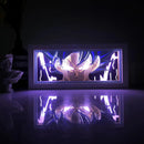 Luminária de luz em papel diversos anime