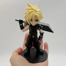 Anime nuvem conflito tifa lockhart aerith gainsborough zack · figura de cabelo modelo brinquedo pvc ornamento de mesa acessórios presente 11-12.5cm