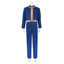 Radiation Male Norm Vault Dweller Uniform Halloween Costume Female TV Show Fall Suit Out Vault 33 Lucy Blue Jumpsuit Cosplay
