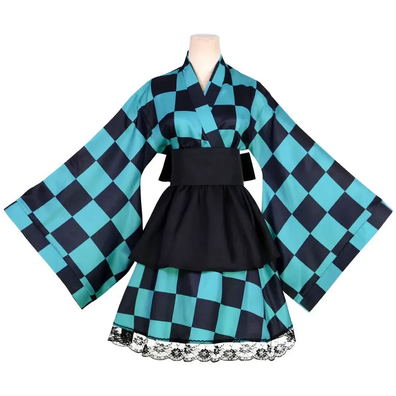 Vestidos femininos hashiras Demon Slayer