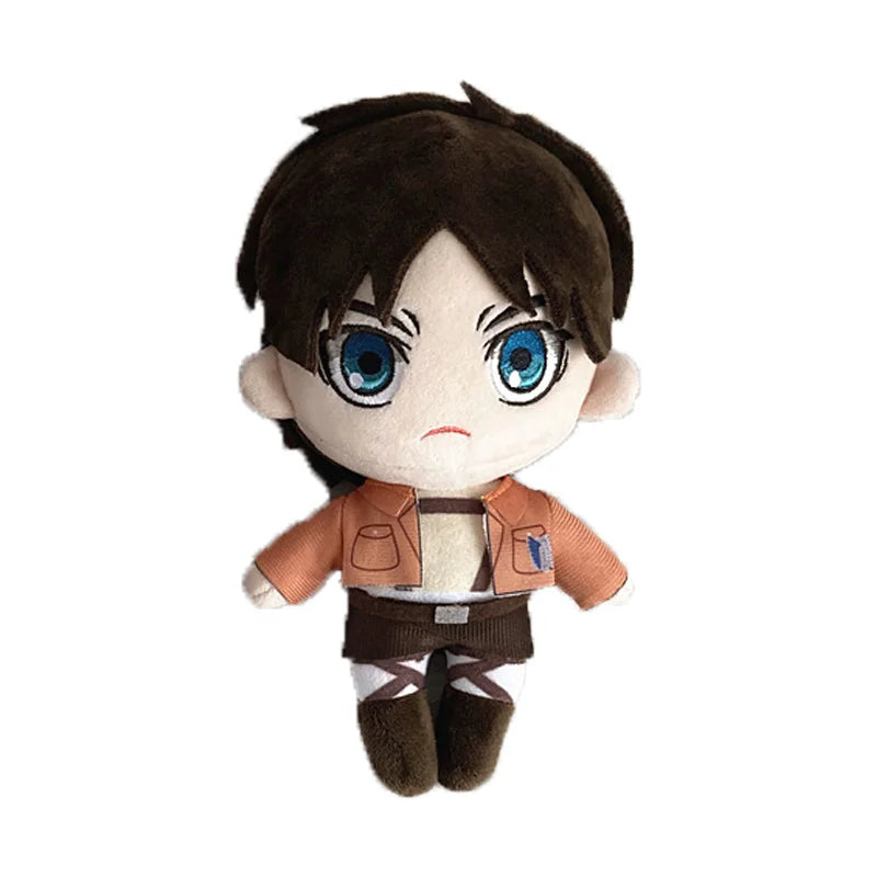 Pelucia Levi Ackerman, Mikasa, Eren Jaeger, Chibi, Anime attack on Titan