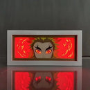Light Box Led Papel 3D Anime Demon Slayer