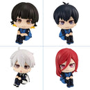 Blue Lock Action Figures para Crianças, Isagi, Yoichi, Bachira, Meguru, Estatueta Versão Q, Modelo Colecionável PVC, Brinquedos de Boneca, Presentes