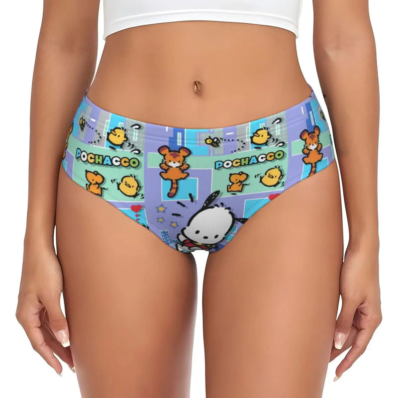 Calcinha Pochacco Estilo Kawaii