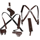 Peruca + Cinto com coldre Cintura Leon cosplay scott kennedy Game resident evil 4