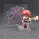 Action Figure Gaara Kawaii Anime Naruto, 10cm