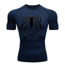 Camiseta Compressão masculina Homem Aranha de 2D