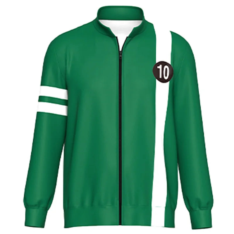 Jaqueta Com zíper Ben10