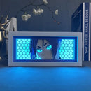 Light Box Led Papel 3D yoichi isagi Anime Blue Lock