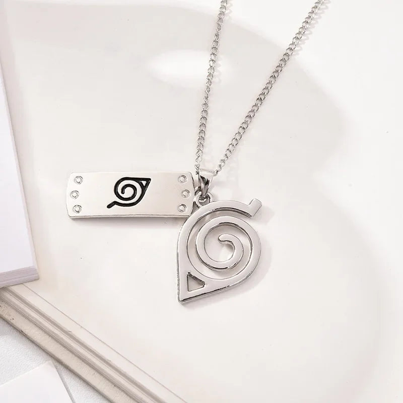 Colar Naruto, Kakashi, Kunai, Zumaki, Shuriken,