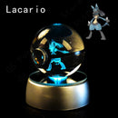 Pokeball Pikachu, Gengar, Mew, Mewtwo, Lamp Base, 3D Crystal Ball