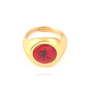 Anel Akatsuki Sharingan Rings Deidara Uchiha Itachi Anime Naruto