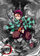 Quadro estilo manga Anime Demon Slayer