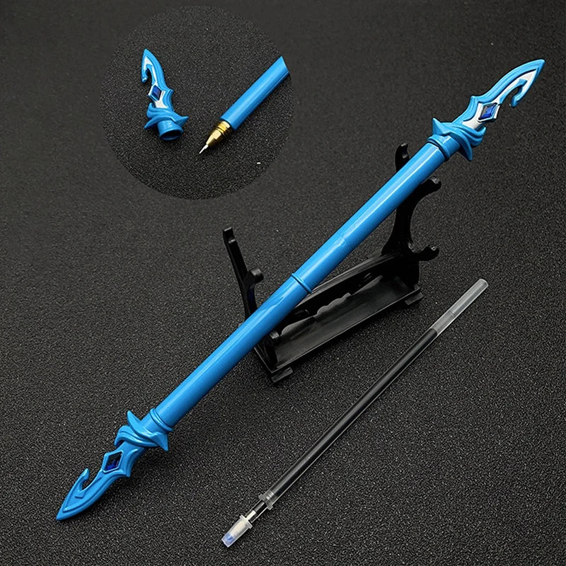 Caneta genshin impacto em metal