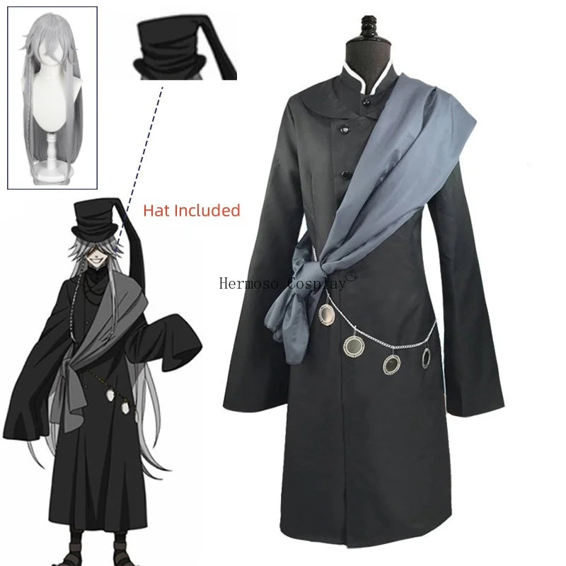 Cosplay Undertaker Anime Kuroshitsuji