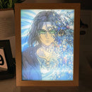 Quadro com pintura luminosa Anime Ataque em tita