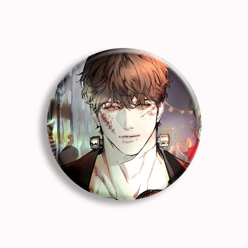 Broche de botão, Projeto Nerd,BL Manhwa