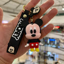 chaveiro mickey, stitch & xepa