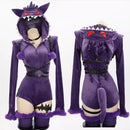 Pijama feminino sexy  Gengar vaporion Anime Pokemon