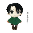 Pelucia Levi Ackerman, Mikasa, Eren Jaeger, Chibi, Anime attack on Titan