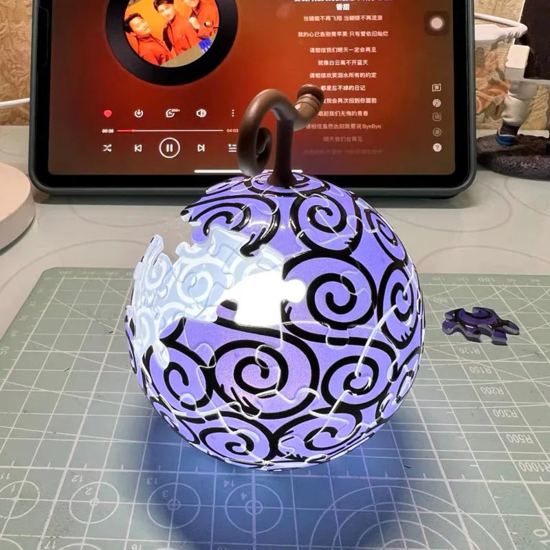 Quebra Cabeça fruta 3D Anime One Piece
