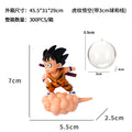 Goku Flutuante Aquário Anime Dragon Ball
