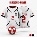 Camiseta do Japão Anime blue Lock