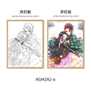 Quadro em led night Anime Demon Slayer :Kimetsu não Yaiba