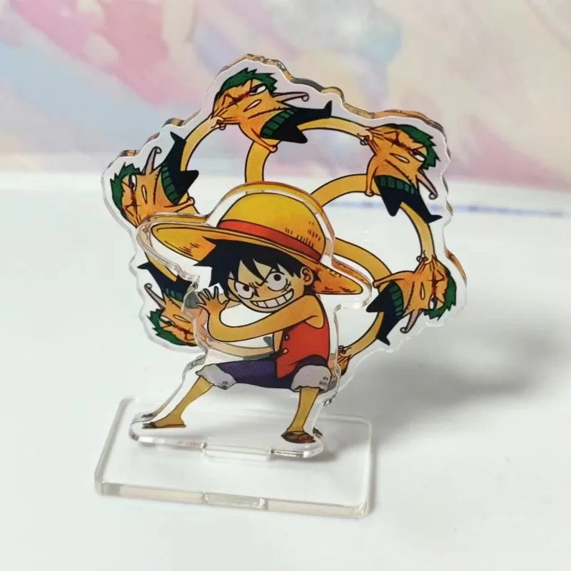 Luffy Acrílico girando Zoro Anime one piece