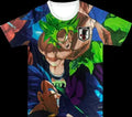 Camiseta esportes de futebol Anime Dragon ball