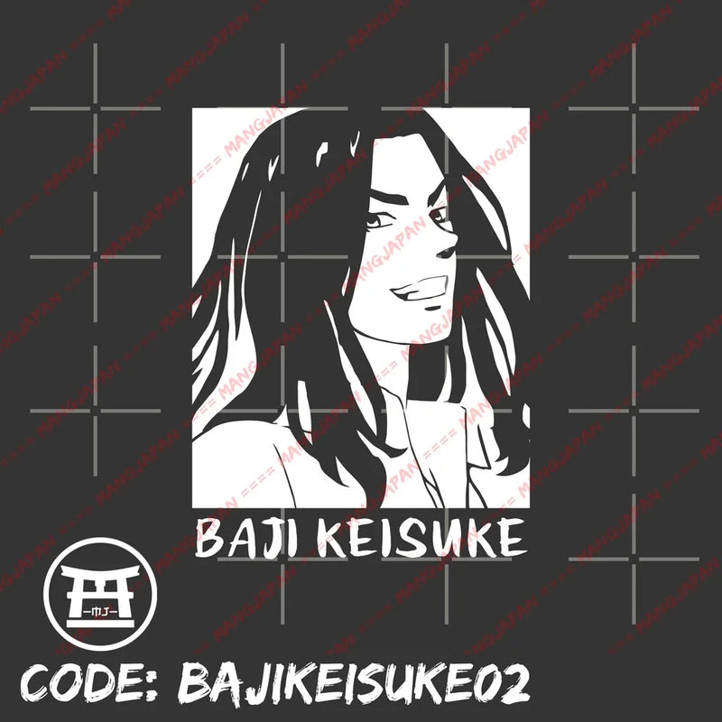 Camiseta KEISUKE BAJI Anime TOKYO REVENCEDORES