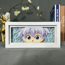 Light Box Led Papel 3D Killua Zordyeck Anime Hunter X Hunter