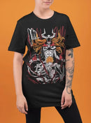 Camiseta Ichigo Kurosaki versão demoníaco Anime Bleach