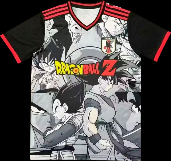 Camiseta esportes de futebol Anime Dragon ball