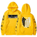 Moletom Levi, estilo harajuku Anime attack on titan