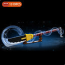 Katana demon slayer kamado tanjirou katana nichirin Moc 1478 pçs