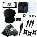 Acessórios Kakashi, Luvas, Máscara Kunai, Luvas Uchiha Anime Naruto