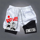 Shorts de compreensão Anime One Piece