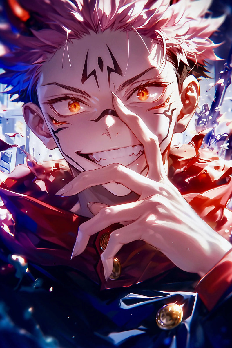 Japonês popular menino quadrinhos poster imprime fantasia escura escola batalha anime pintura em tela sala de estar menino decoração casa