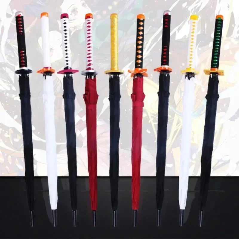 Guarda-chuva Katana Anime Demon Slayer, Tamanho Real
