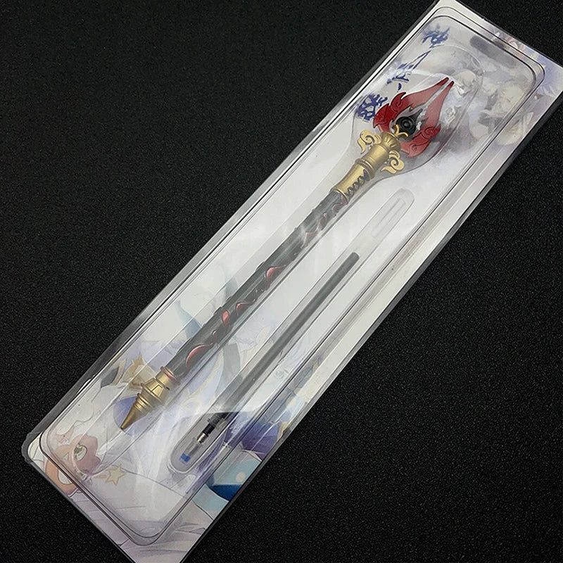 Caneta genshin impacto em metal