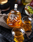 Conjunto de vidro de vinho 750ml, star trooper de uísque série star war