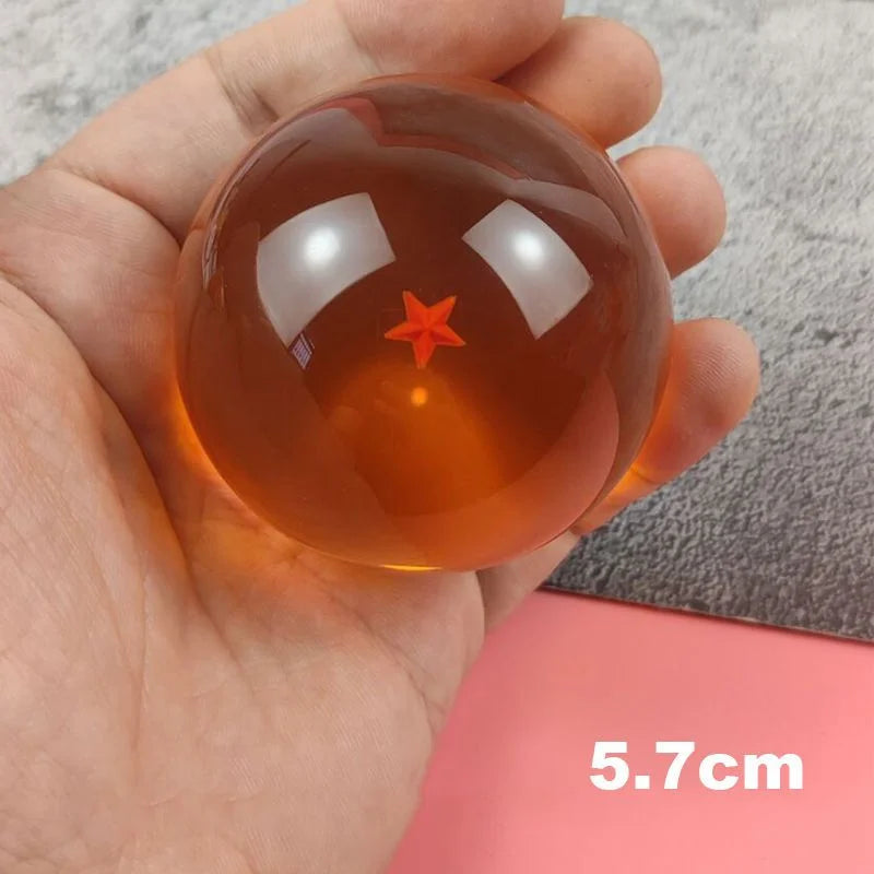 Esfera do dragão Anime Dragon Ball Z Bola De Cristal, 1, 2, 3, 4, 5, 6, 7, Estrela, de 4,3, 5,7 cm