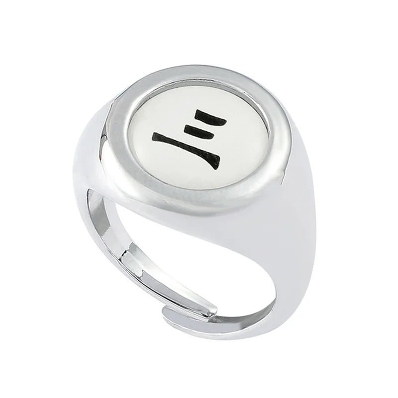 Anel Akatsuki Sharingan Rings Deidara Uchiha Itachi Anime Naruto