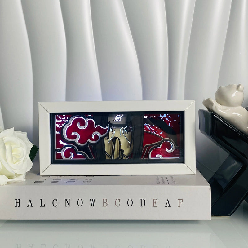 Light Box Led Papel 3D Anime