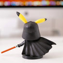 Action Figure Pikachu darth verde Anime Pokemon, 10cm